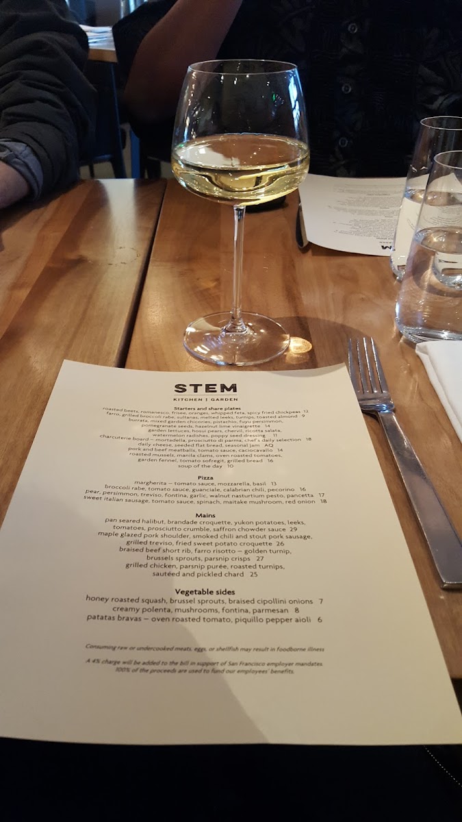 Menu - Stem Kitchen | Garden photo 7